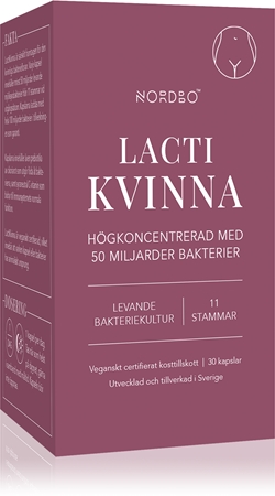 Nordbo Lacti Kvinna probiotický komplex pro ženy