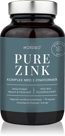 Nordbo Pure Zink kapsle pro udržení vitality