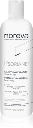 Noreva Psoriane Soothing Cleansing Gel beruhigendes Reinigungsgel für empfindliche Oberhaut