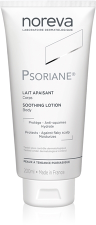 Noreva Psoriane Soothing Lotion raminamasis pienelis sudirgusiai odai