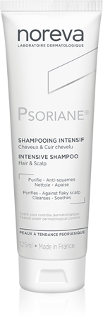 Noreva Psoriane Intensive Shampoo beruhigendes Shampoo für schuppige und gereizte Haut