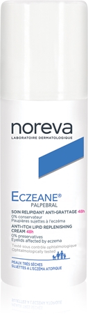 Noreva Eczeane Palpebral Anti-Itch Lipid Replenishing Cream 48H Creme für die Augenpartien