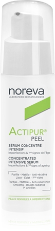 Noreva Actipur Peel Concentrated Intensive Serum exfoliační peelingové sérum pro citlivou pleť se sklonem k akné