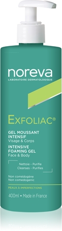 Noreva Exfoliac Intensive Foaming Gel gel detergente in schiuma contro le imperfezioni della pelle