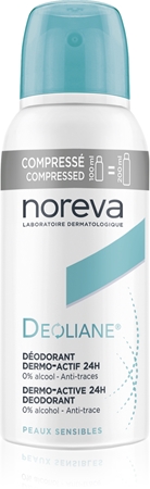 Noreva Deoliane Dermo-Active 24h Deodorant desodorizante em spray com proteção 24 horas