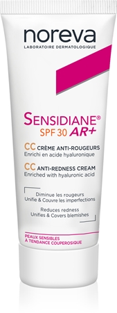 Noreva Sensidiane AR+ CC Cream krem CC przeciw zaczerwienieniom SPF 30