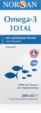 Norsan Omega-3 Total Fischöl für eine einwandfreie Funktion des Organismus