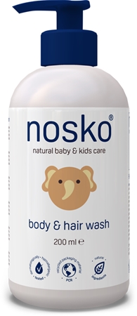 Nosko Baby Body & Hair Wash Washing Gel for Body and Hair for children