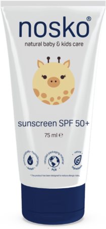 Nosko Baby Sunscreen SPF 50+ дитячий крем для засмаги SPF 50+
