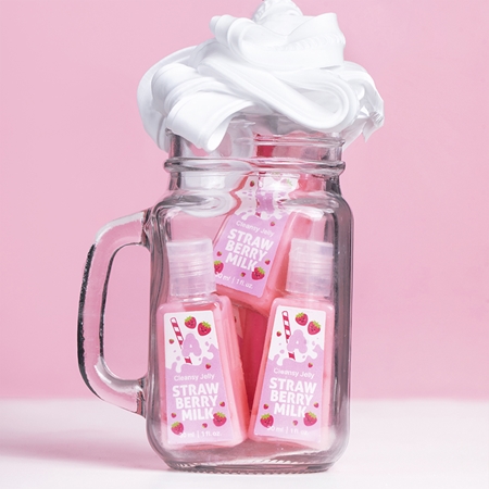 Not So Funny Any Cleansy Jelly Strawberry Milk čisticí gel na ruce