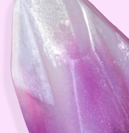 Not So Funny Any Crystal Soap Amethyst sabonete com cristais