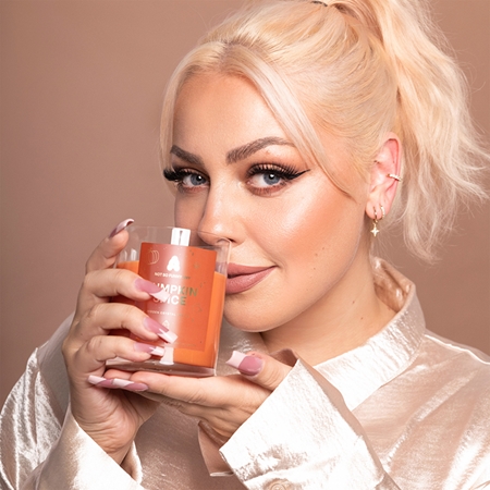 Not So Funny Any Crystal Candle Pumpkin Spice Kristallkerze