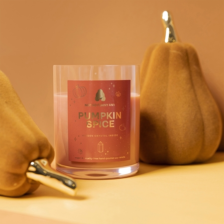 Not So Funny Any Crystal Candle Pumpkin Spice Kristallkerze