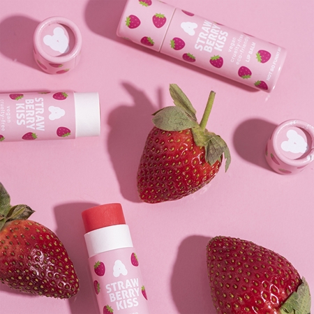 Not So Funny Any Lip Balm Strawberry Kiss tónující balzám na rty