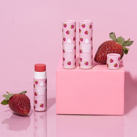 Not So Funny Any Lip Balm Strawberry Kiss tónující balzám na rty