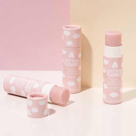 Not So Funny Any Lip Balm Cotton Flower balzam za ustnice z bleščicami
