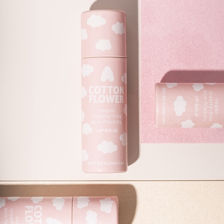 Not So Funny Any Lip Balm Cotton Flower balzam za ustnice z bleščicami