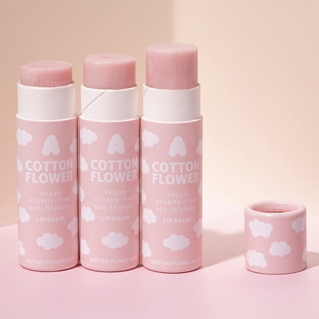 Not So Funny Any Lip Balm Cotton Flower balzam za ustnice z bleščicami