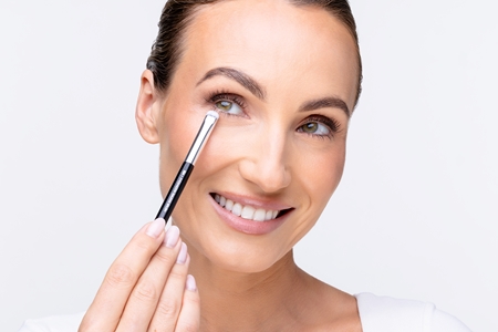 Notino Makeup Brushes Professional Eyeshadow Smudge Make-Up Brush 204 пензлик для нанесення тіней
