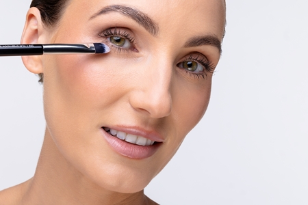 Notino Makeup Brushes Professional Flat Eyeshadow Shader Make-Up Brush 206 пензлик для нанесення тіней
