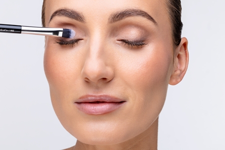 Notino Makeup Brushes Professional Flat Eyeshadow Shader Make-Up Brush 206 пензлик для нанесення тіней