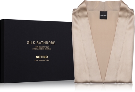 Notino Silk Collection Silk Bathrobe halat mătăsos