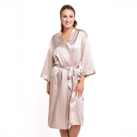 Notino Silk Collection Silk Bathrobe halat mătăsos