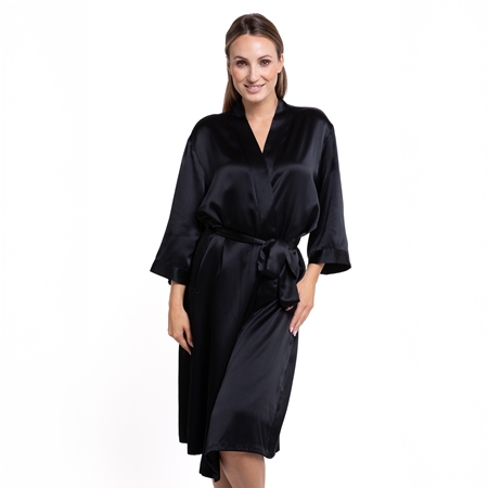 Notino Silk Collection Silk Bathrobe peignoir en soie