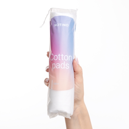 Notino Cotton Pads Round ватні тампони для зняття макіяжу та очищення шкіри