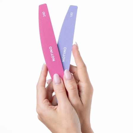 Notino Nail Tools Nail File Arc klasyczny pilniczek do paznokci o dwóch szorstkościach