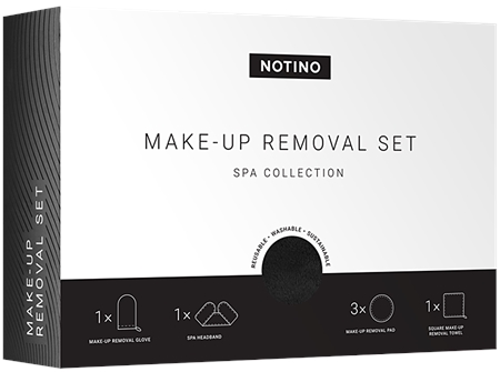 Notino Spa Collection Make-up removal set sada na odličovanie z mikrovlákna Black