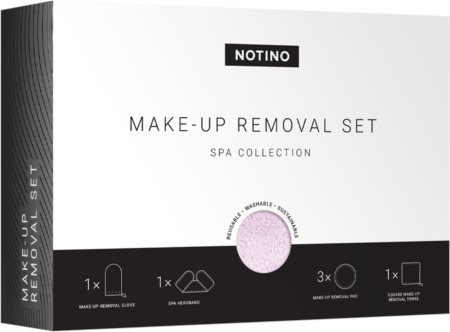 Notino Spa Collection Make-up removal set set demachiant pentru make-up din microfibră Lilac