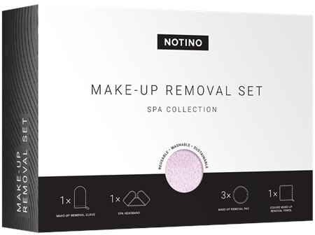 Notino Spa Collection Make-up removal set microfibre makeup remover set Lilac