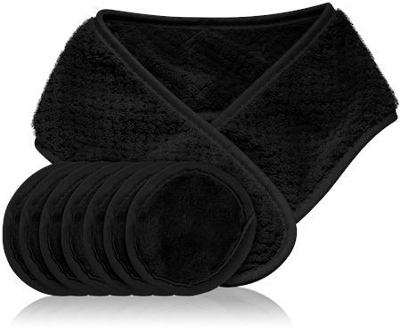 Notino Spa Collection Spa headband and make-up removal pads set makeup remover set with spa headband