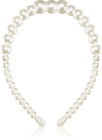 Notino Grace Collection Faux pearl headbands čelenka do vlasov