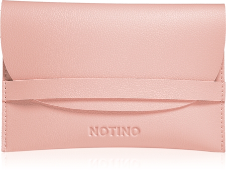 Notino Pastel Collection Travel brush set with pouch Utazó ecsetkészlet táskával
