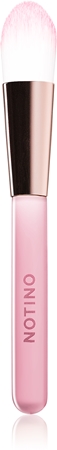 Notino Pastel Collection Brush set with pouch potovalni set čopičev s torbico