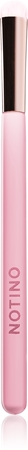 Notino Pastel Collection Brush set with pouch potovalni set čopičev s torbico