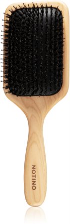Notino Hair Collection Flat brush with boar bristles Flache Bürste mit Wildschweinborsten