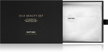 Notino Silk Collection Sleeping mask & Scrunchies Set Gift Set shade Pink
