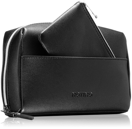 Notino Basic Collection Pouch with wallet pouch with a travel wallet