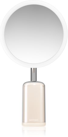 Notino Beauty Electro Collection Round LED Make-up mirror with a stand kozmetikai tükör beépített LED világítással