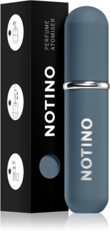 Notino Travel Collection Perfume atomiser nachfüllbarer Flakon mit Zerstäuber dark grey