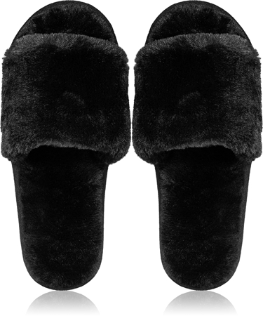 Notino Luxe Collection Fluffy slippers pantofle