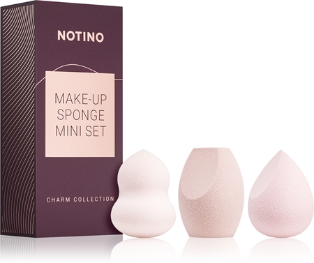 Notino Charm Collection Mini make-up sponge set set mini gobic za tekoči puder