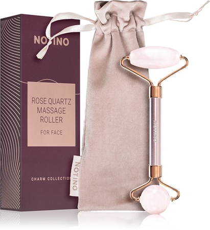 Notino Charm Collection Rose quartz massage roller for face Massaaživahend näole