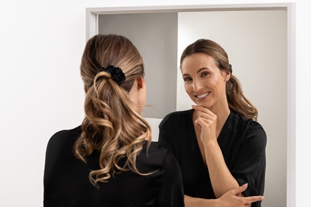 Notino Silk Collection Scrunchie Set zestaw jedwabnych gumek do włosów odcień