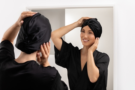 Notino Silk Collection Hair wrap копринен тюрбан за коса