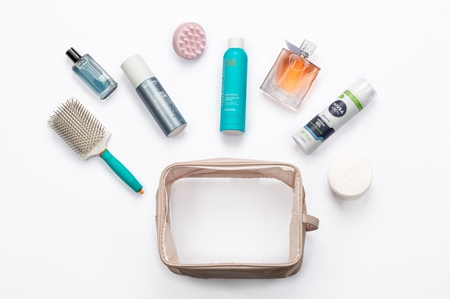 Notino Travel Collection Extra Large Clear Organizer transparentní kosmetická taštička