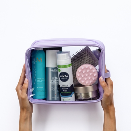 Notino Travel Collection Extra Large Clear Organizer transparentní kosmetická taštička